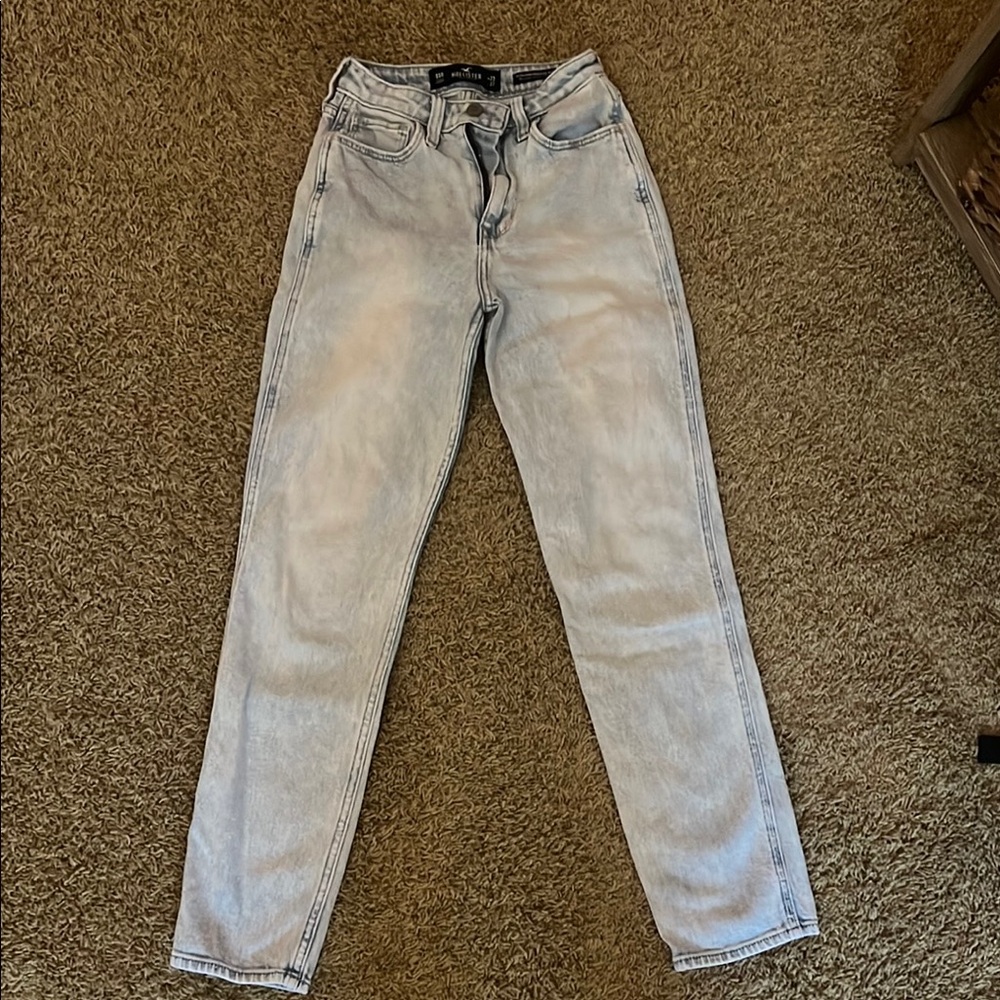 Hollister Women's Light Blue Jeans Size 00